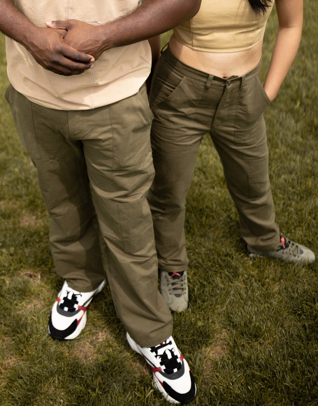 TAPERED CARGO PANTS